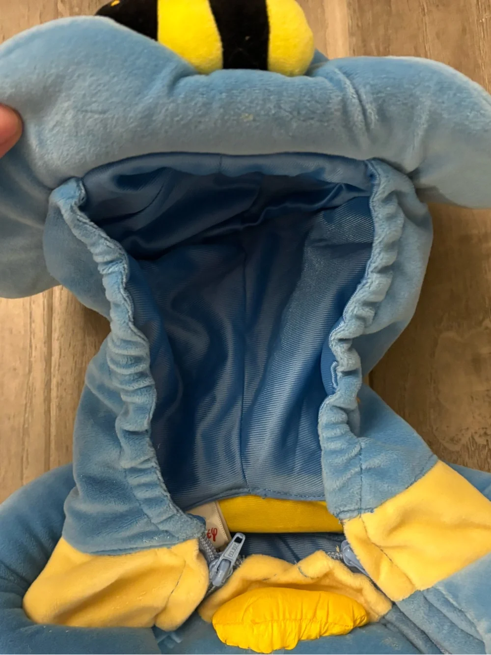 Vintage Disney Store Winnie the Pooh Hunny Pot Baby Costume Size 6-12M - Picture 2 of 9